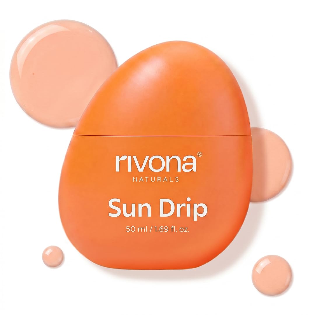 Rivona Naturals Mineral Tinted Sunscreen Spf 50 Pa+++  02 Warm Fair | InVivo Tested 100% Mineral Sun Screen | Blue Light & Pol