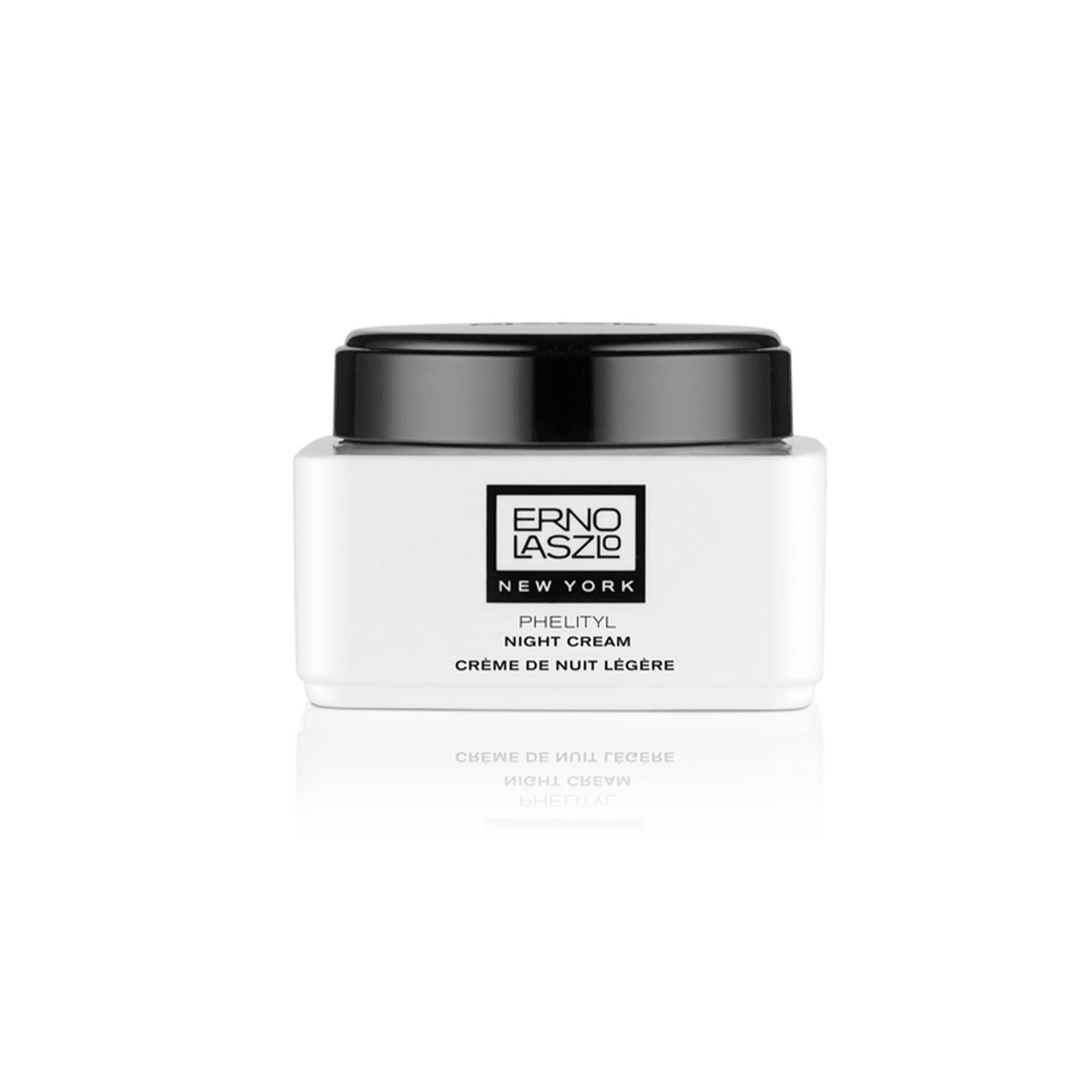 Erno Laszlo  Phelityl Night Cream, Non-Greasy Night Moisturizer for Face and Neck, Re-Hydrate to a Youthful Skin Tone and Comple