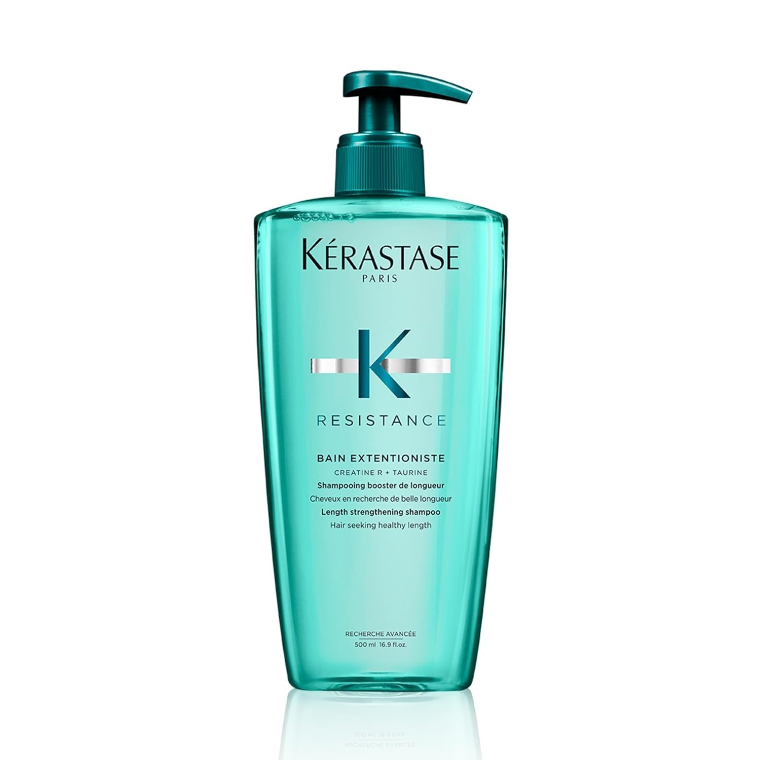 KERASTASE Resistance Bain Extentioniste Shampoo - Increases Elasticity & Strength, Prepares for Deep Conditioning, For All Hair 