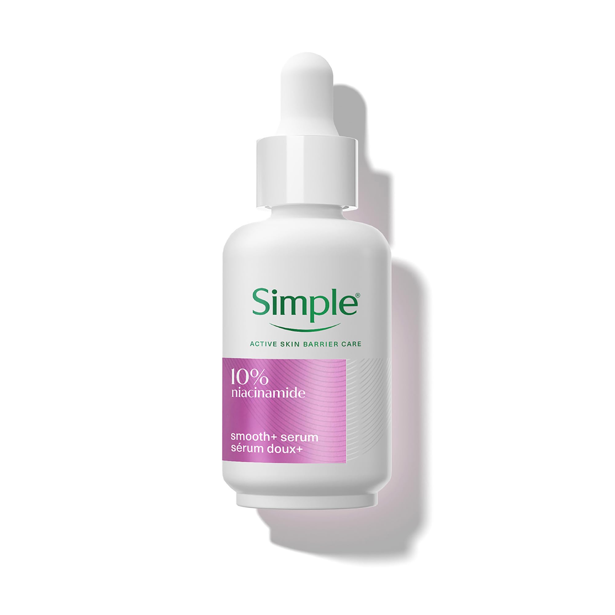Simple 10 Percent Niacinamide Vitamin B3 Face Serum  Hydrating Serum for Face for Smooth, EvenToned Skin and Pore Appearance R