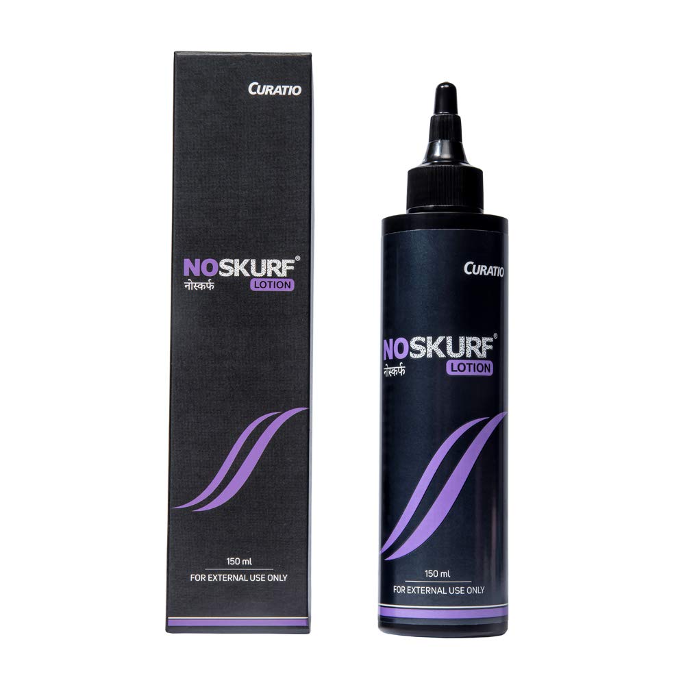 Noskurf Anti Dandruff Lotion/Contains Climbazole, Piroctone Olamine & Zinc Pyrethione, 150 Ml
