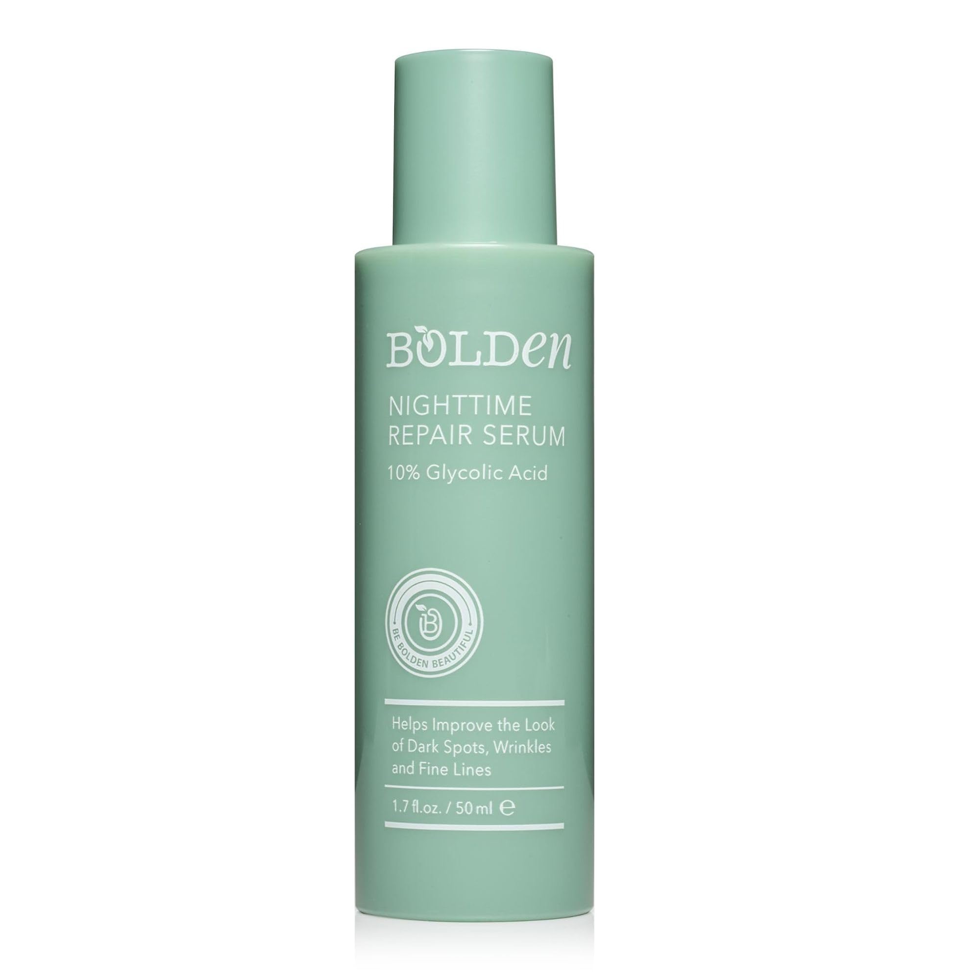 Bolden Nighttime Repair Serum | Facial Serum for Dark Spots and Discoloration | Ideal for Acne-Prone & Melanin-Rich Skin | 1.7 F