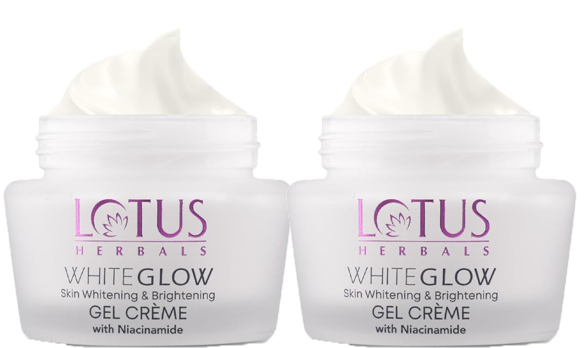 Lotus Herbals Whiteglow Skin Whitening And Brightening Gel Cream| Hydrates, Removes Dark Spots And Tanning, Gives Radiant Glow |