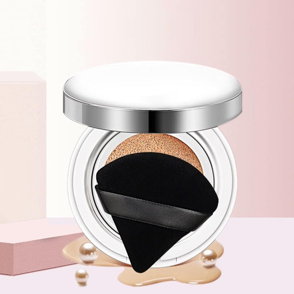 Yrtoys Triangle Soft Powder Sponge Foundation With Strap Powder Puff Soft Face Triangle Makeup Puff For Loose Powder Body Cosmet