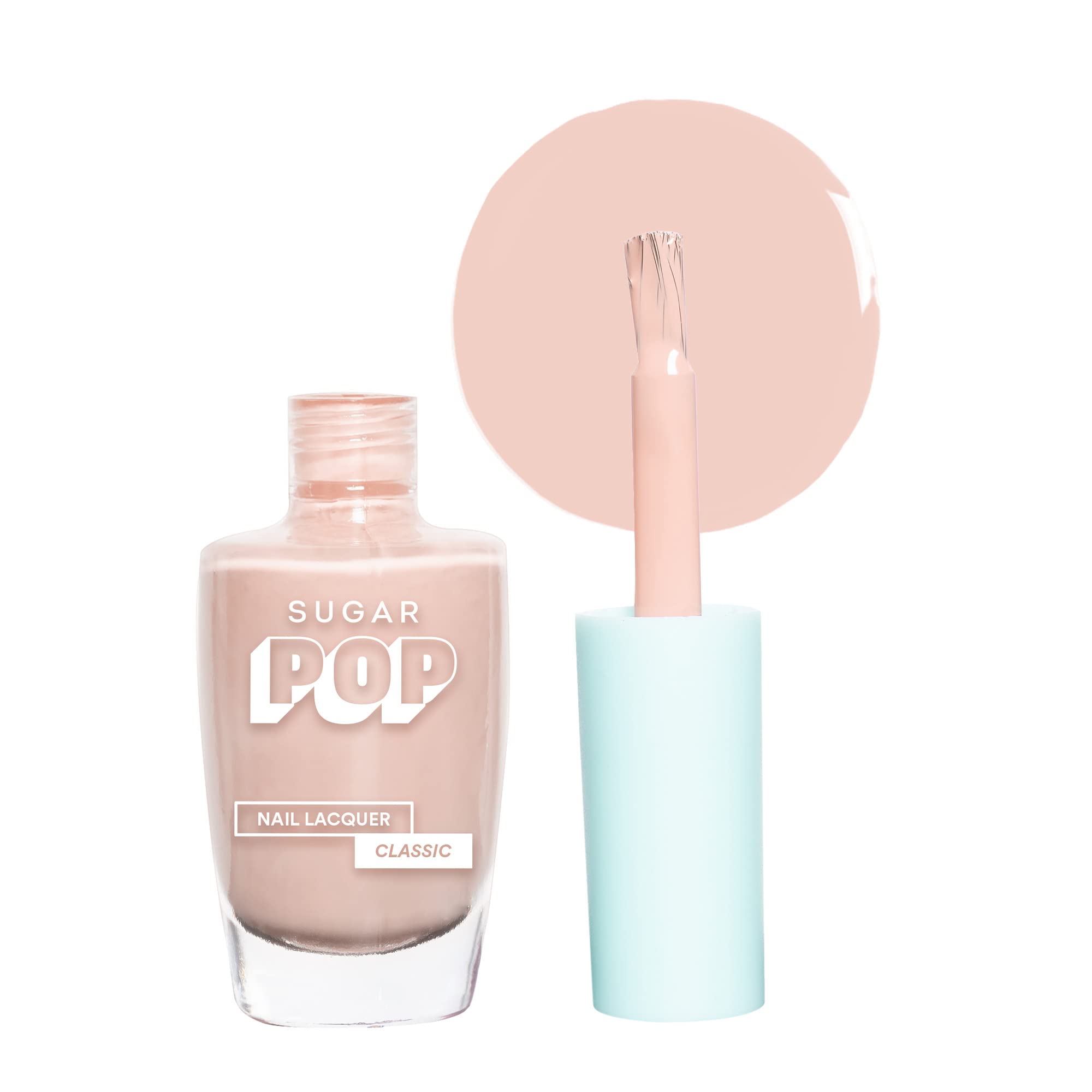 Sugar Pop Nail Lacquer - 19 Baked Bae (Eggnog) 10 Ml - Dries In 45 Seconds - Quick-Drying, Chip-Resistant, Long-Lasting. Glossy 