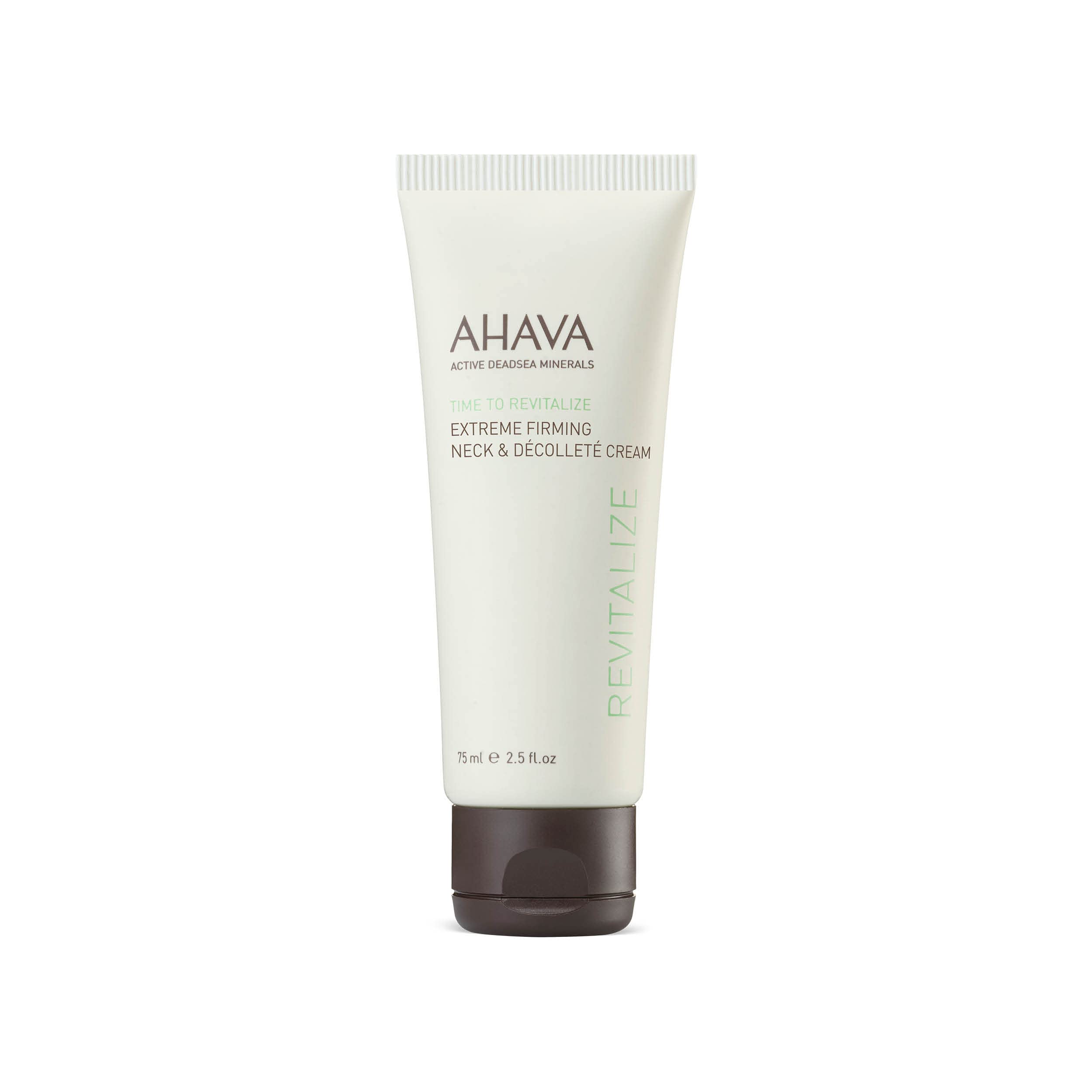AHAVA Time To Revitalize Extreme Firming Neck & D?collet? Cream - Promotes Firmness, Nourishes & Softens, Reduce Signs of Aging,