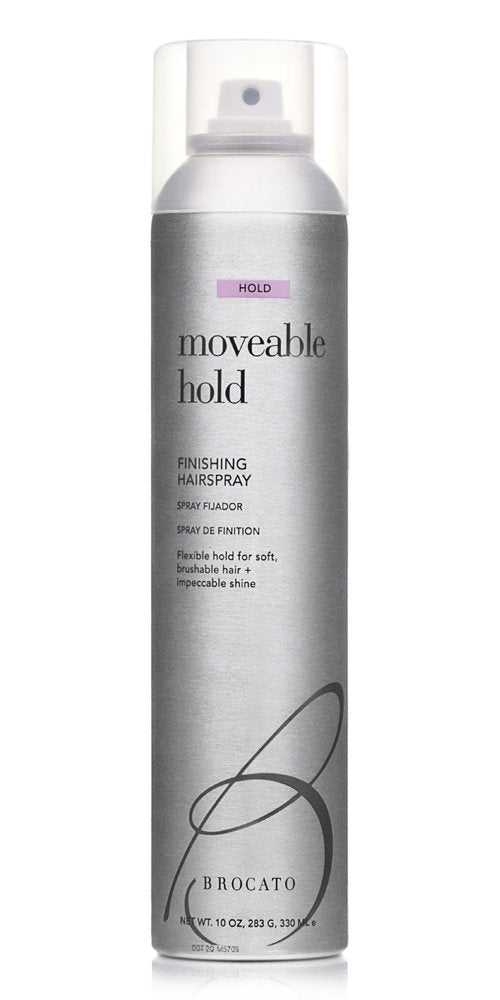 Brocato Maximum Hold Aerosol Hairspray by Beautopia Hair: Extra Strong, Volumizing Finishing Spray for Styling  10 oz