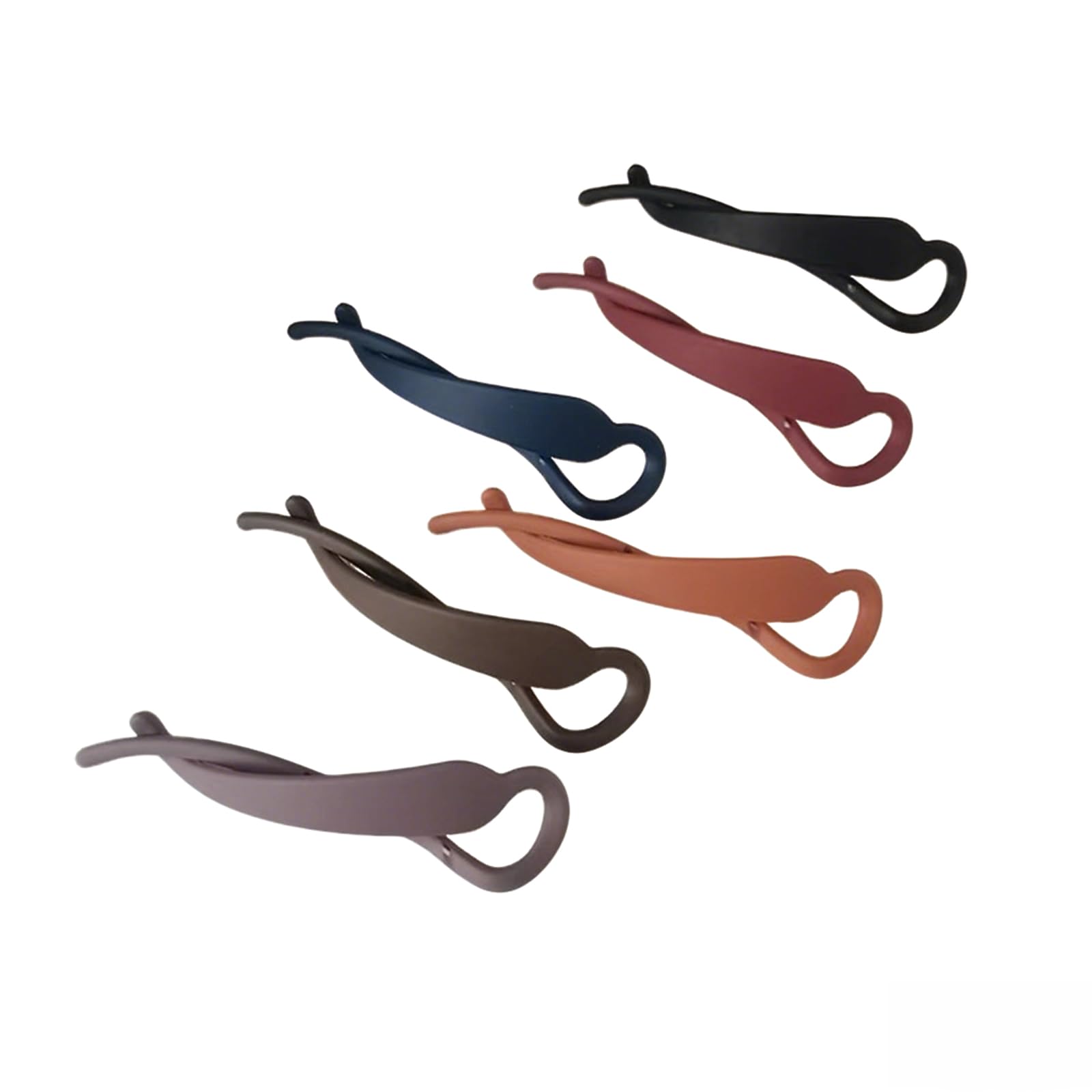 Banana Clips For Hair, Elegant Duckbill Hair Clips For Women, Professional Styling Solution, 6Pcs Hair Claw Clips, Durable Resin