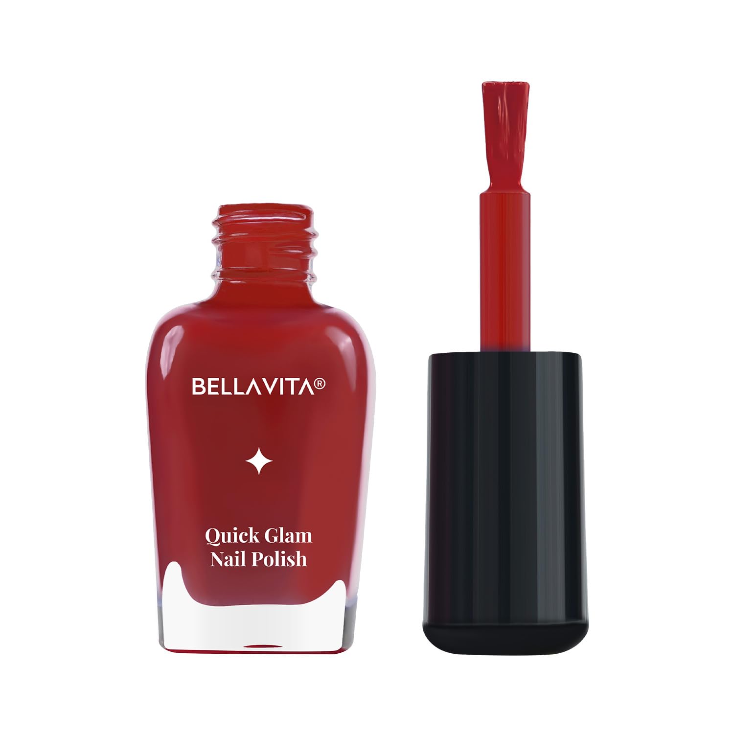 Bellavita Nail Polish| Vibrant Color Lustrous Shine Long Lasting | Chip Free Fast Dry Formula | Smooth Application| Arouse | Nai