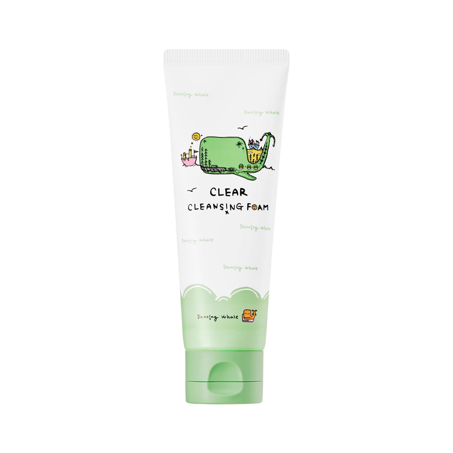 Dancing Whale  Clear Cleansing Foam 4.05 FL/OZ, 120ml