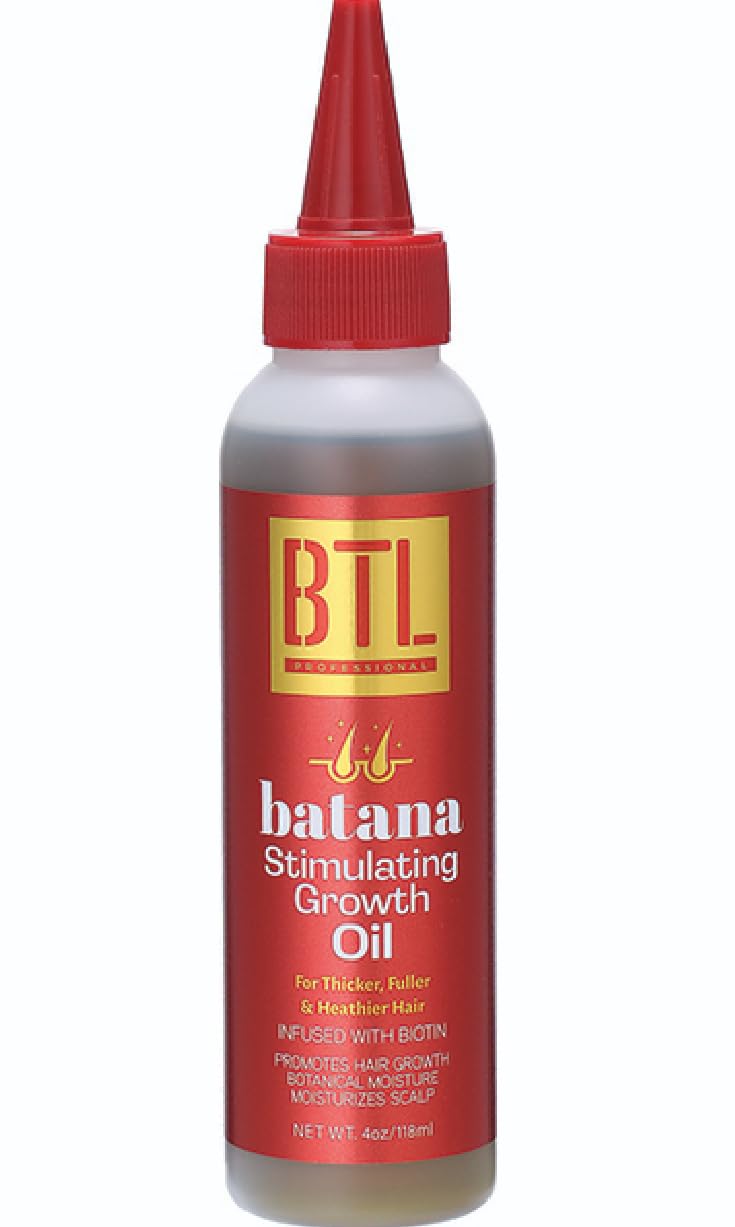 BTL Batana Stimulating Growth Oil | Infused with Biotin | Promotes Hair Grwoth | Moisturize Scalp | 4oz