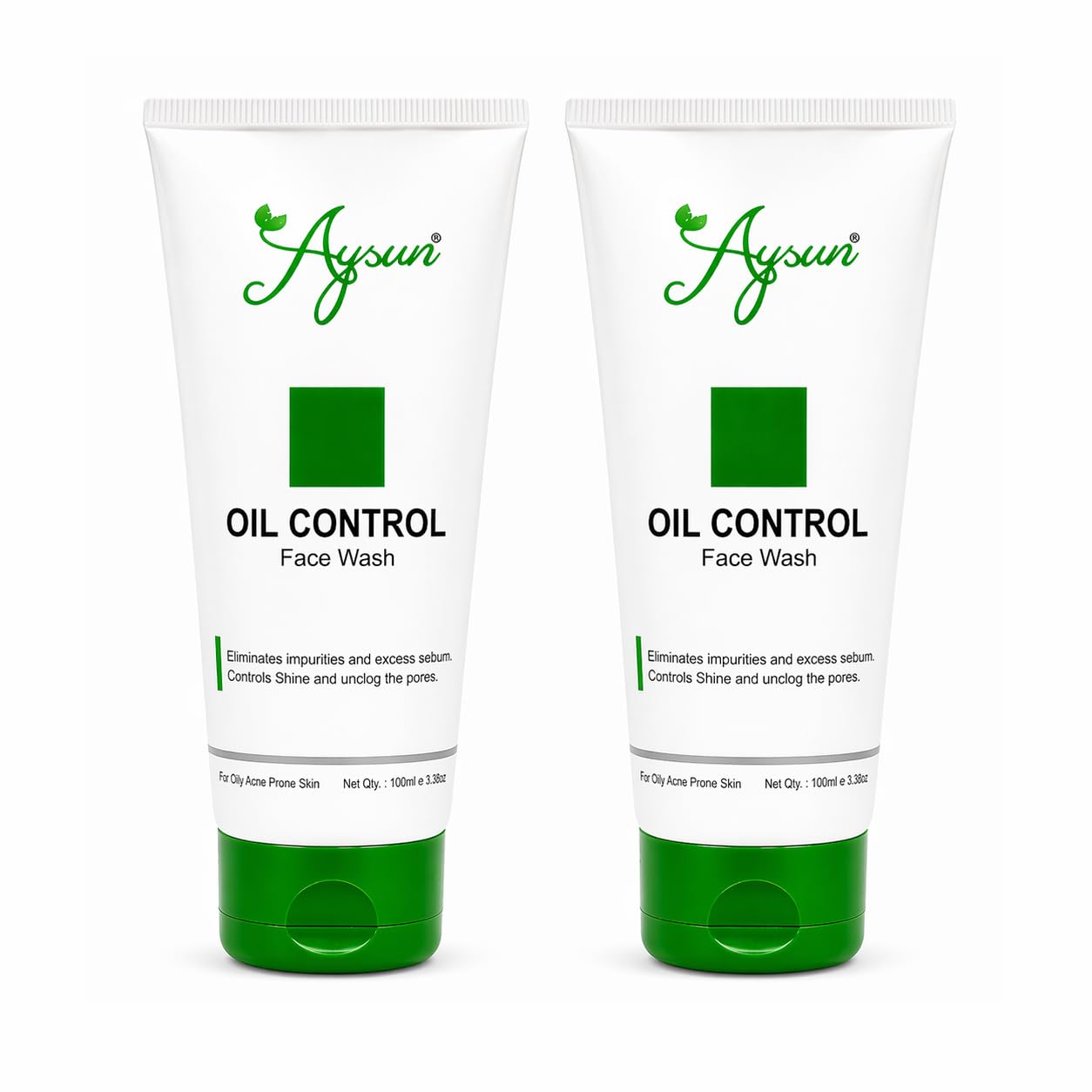 Aysun Oil Control Face Wash Combo Pack Of 2 (100Ml *2)