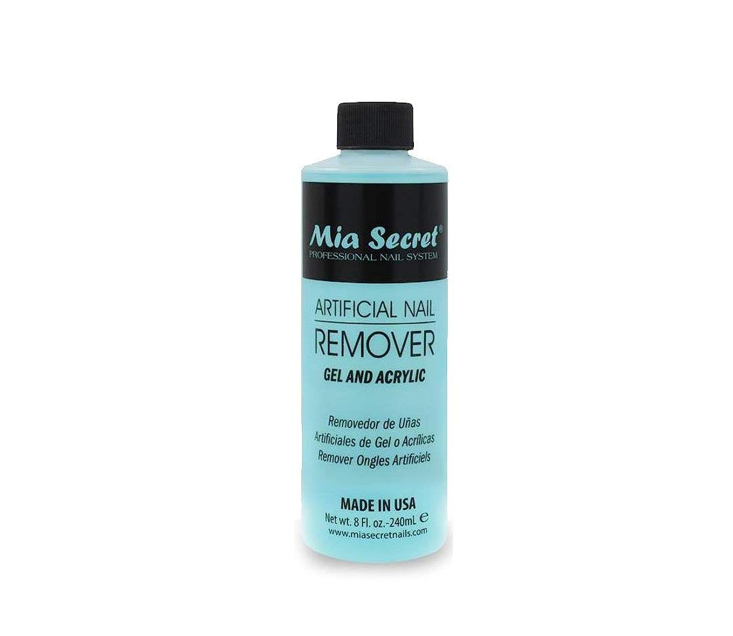 Mia Secret Professional Artificial Nail Remover Gel & Acrylic (8 Fl.oz)