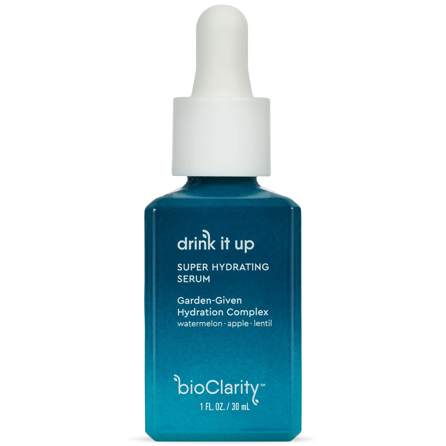 Bioclarity Oil-Free Deep Hydrating Serum | 100% Vegan, Non-Toxic | Drink It Up, Long Lasting Hydration | Contains Vitamin E, Len
