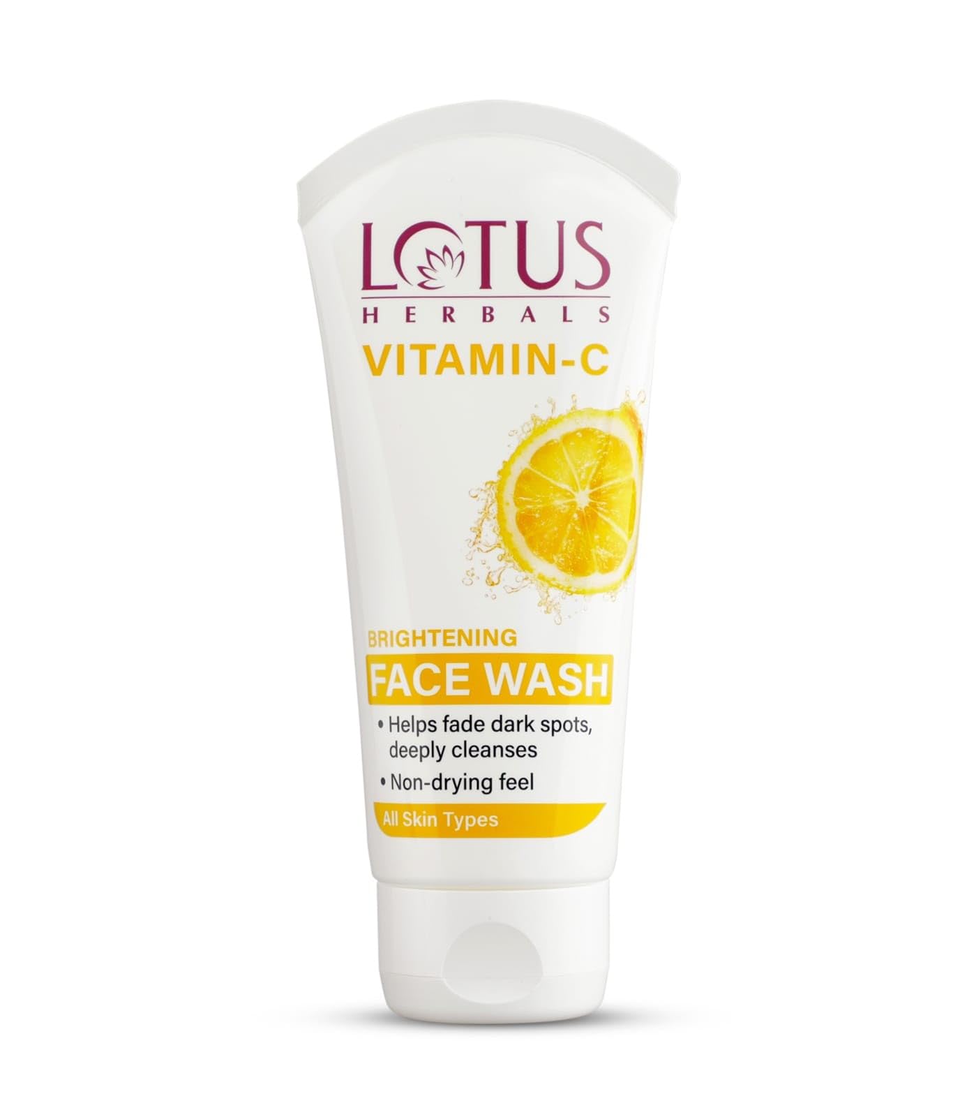 Lotus Herbals VitaminC Brightening Face Wash For Dark Spots 100Ml