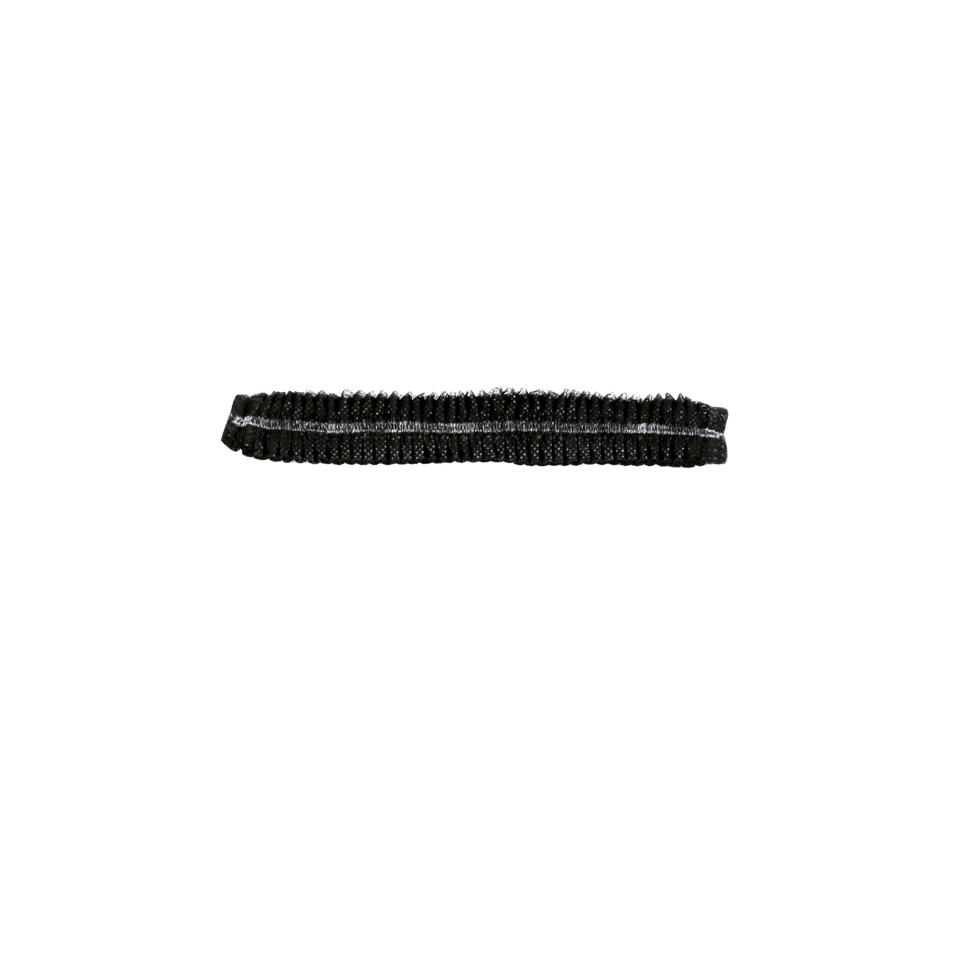 Protectx 100-Pack Black Disposable Hair Nets, Elastic Head Cover, Bouffant Caps, Sanitation Head Cover For Food Service, Spa Men