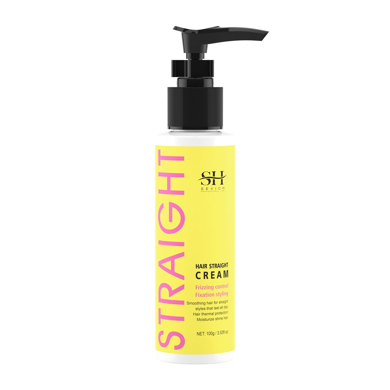SEVICH Hair Straightener Cream - Frizz Control Hair Care Products, Hair Serum for Frizzy and Damaged Hair, Keratina Para Alisar 