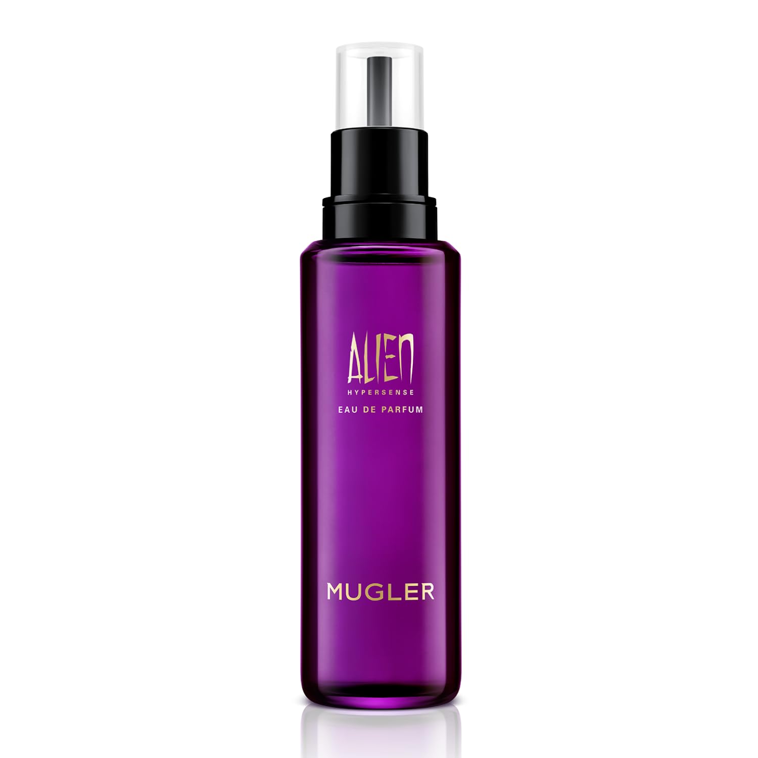 Mugler - Refill - Alien Hypersense - Eau De Parfum - Womens Perfume - Floral Woody Scent - Refillable - With Green Mandarin, Pea