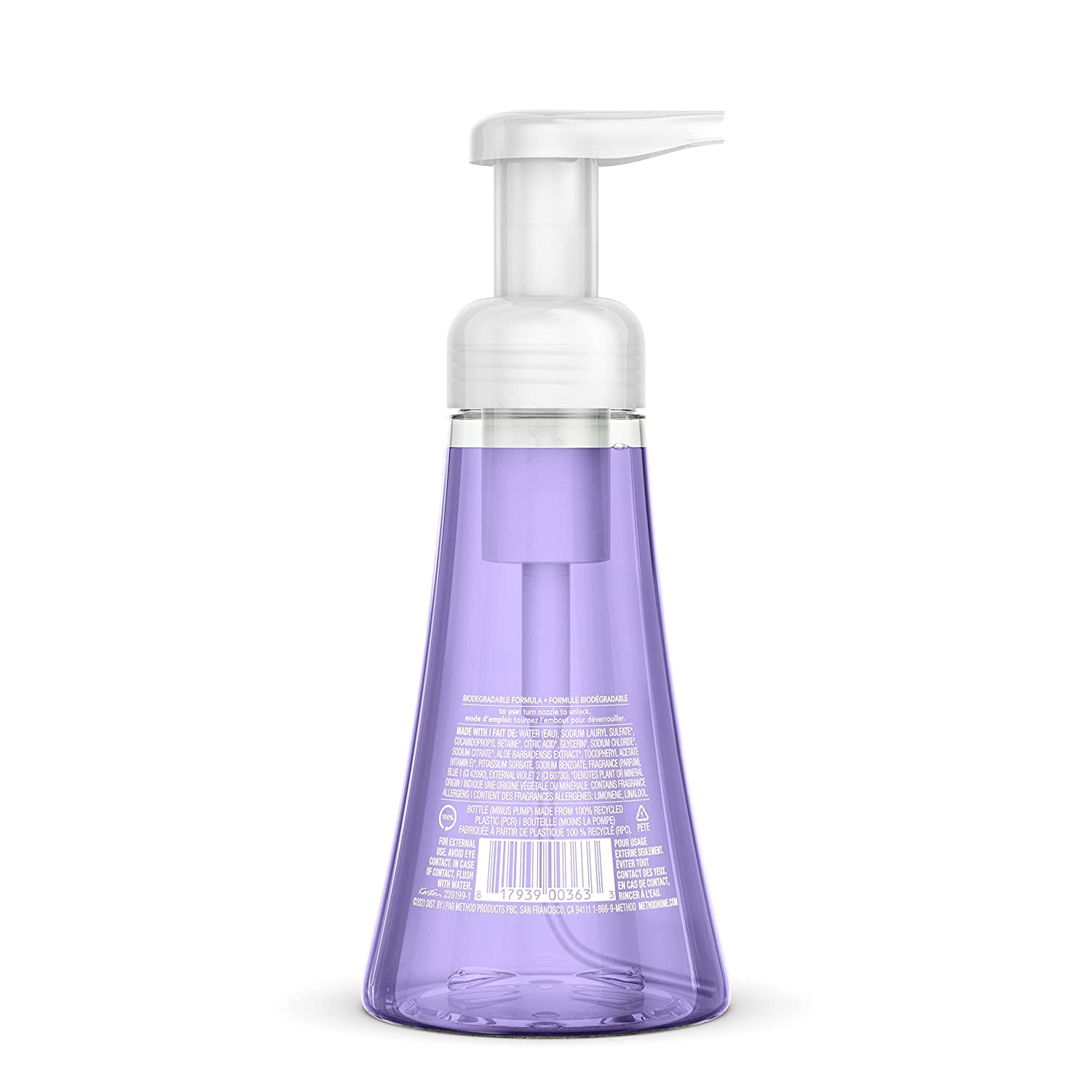 Method Hand Wash Foaming, French Lavender, 10 Ounce