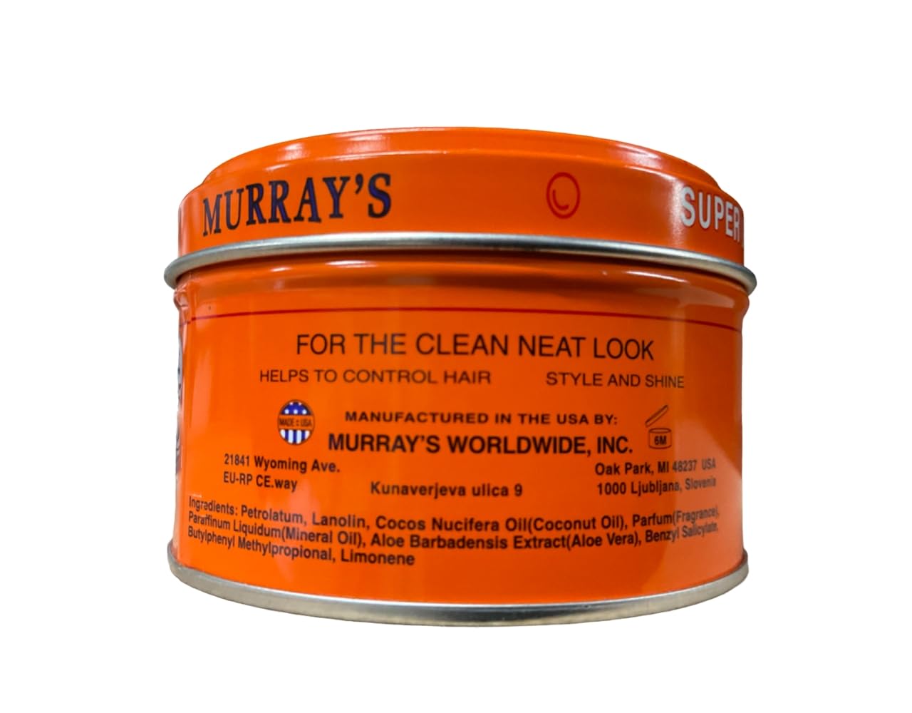 Murray's Super Light - Orange/Black 3 oz. (Pack of 2)