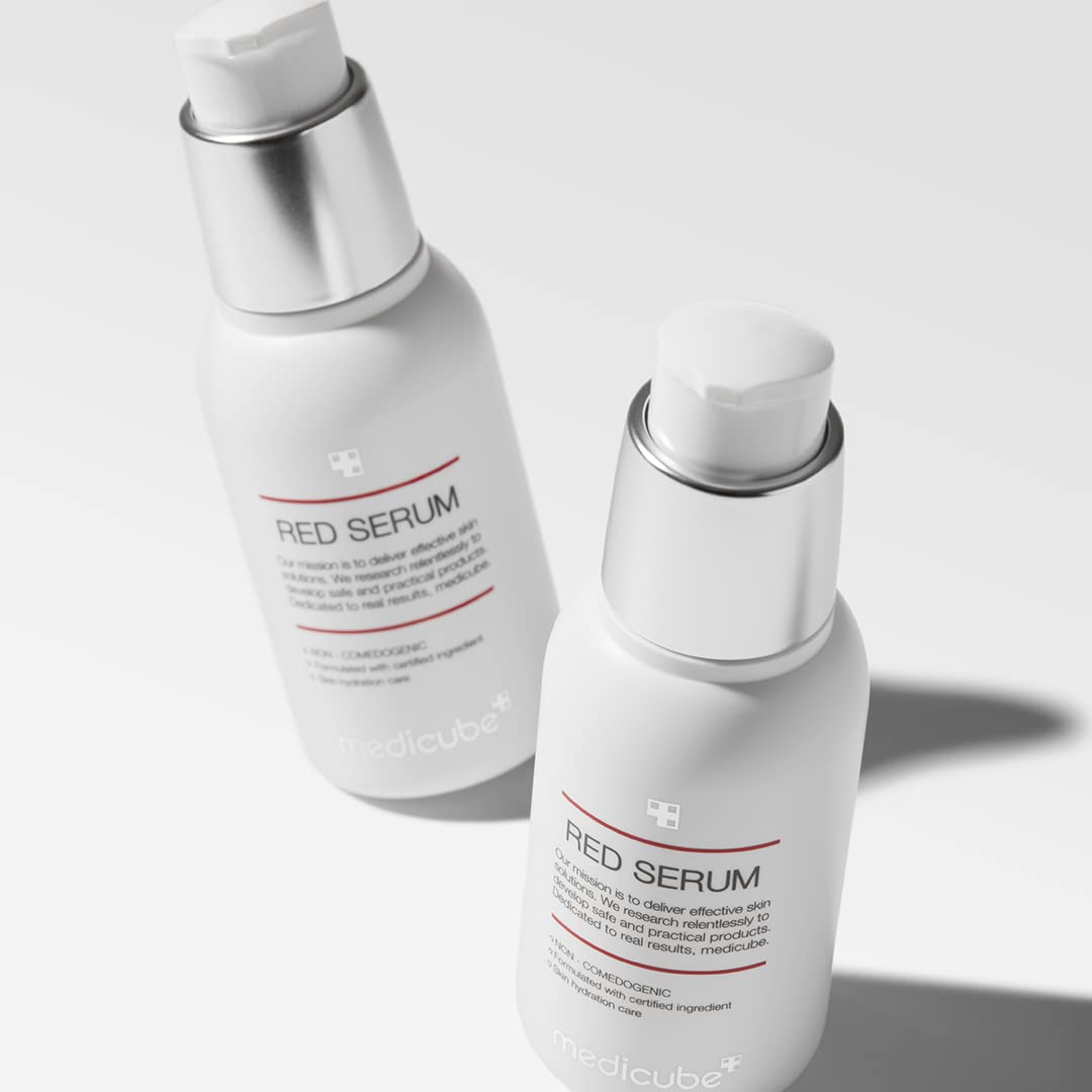 Medicube Red Serum 2.0 || Low-Irritating Formula For Breakout-Prone Skin | Soothing And Relieving | Formulated With Bha, Niacina