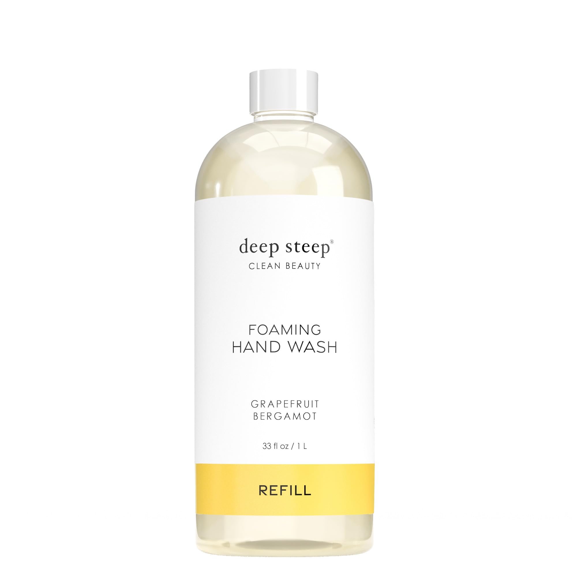 Deep Steep Foaming Handwash Refill, 33oz (Grapefruit Bergamot)