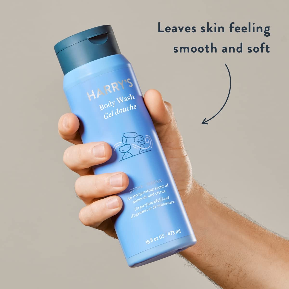 Harry's Men's Body Wash Variety Pack - 16 Fl oz, Pack of 4 - Refreshing Clean for Men