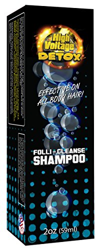 HAIR DETOX High Voltage Hair Follicle Cleanser Detox Shampoo, 2.01 Fl Oz, Effective Detox Formula for Healthy Hair