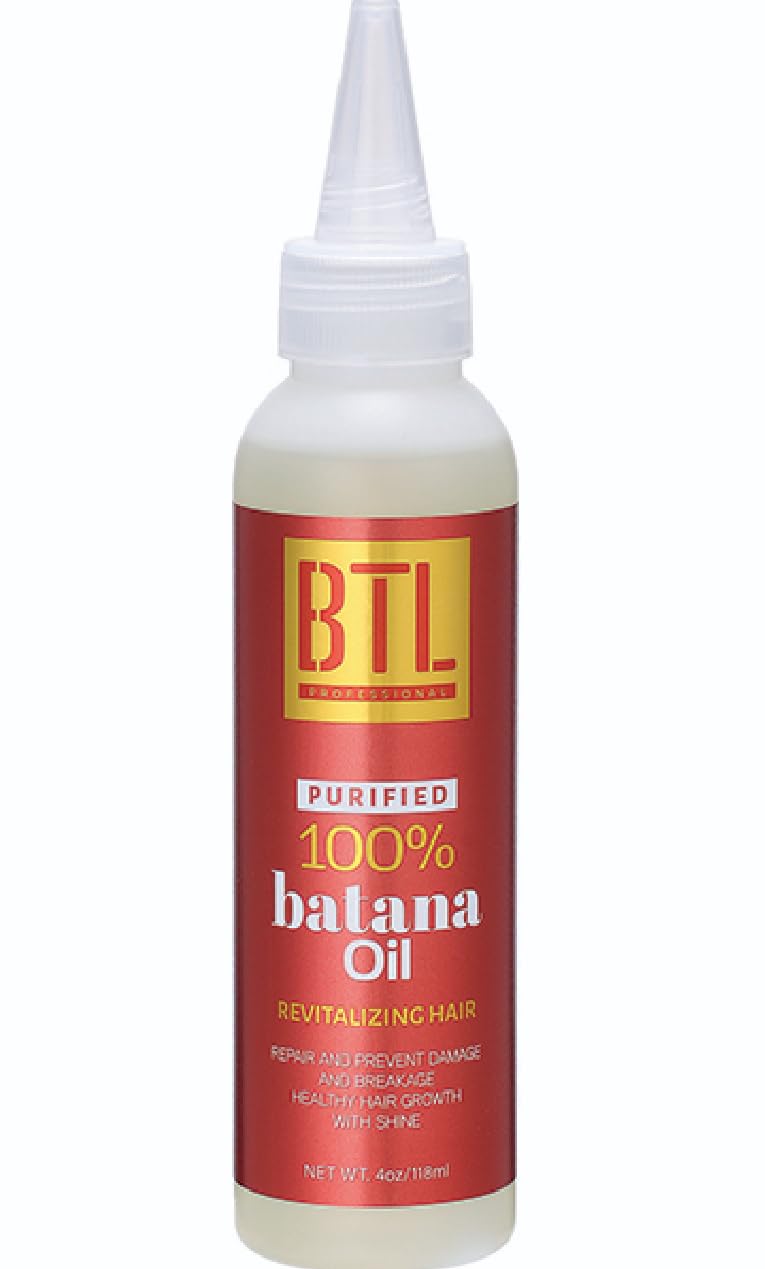 BTL 100% Batana Oil | Revitalizing Hair | Repair and Prevent Damage and Breakage | Healthy Hair Growth and Shine | 4oz
