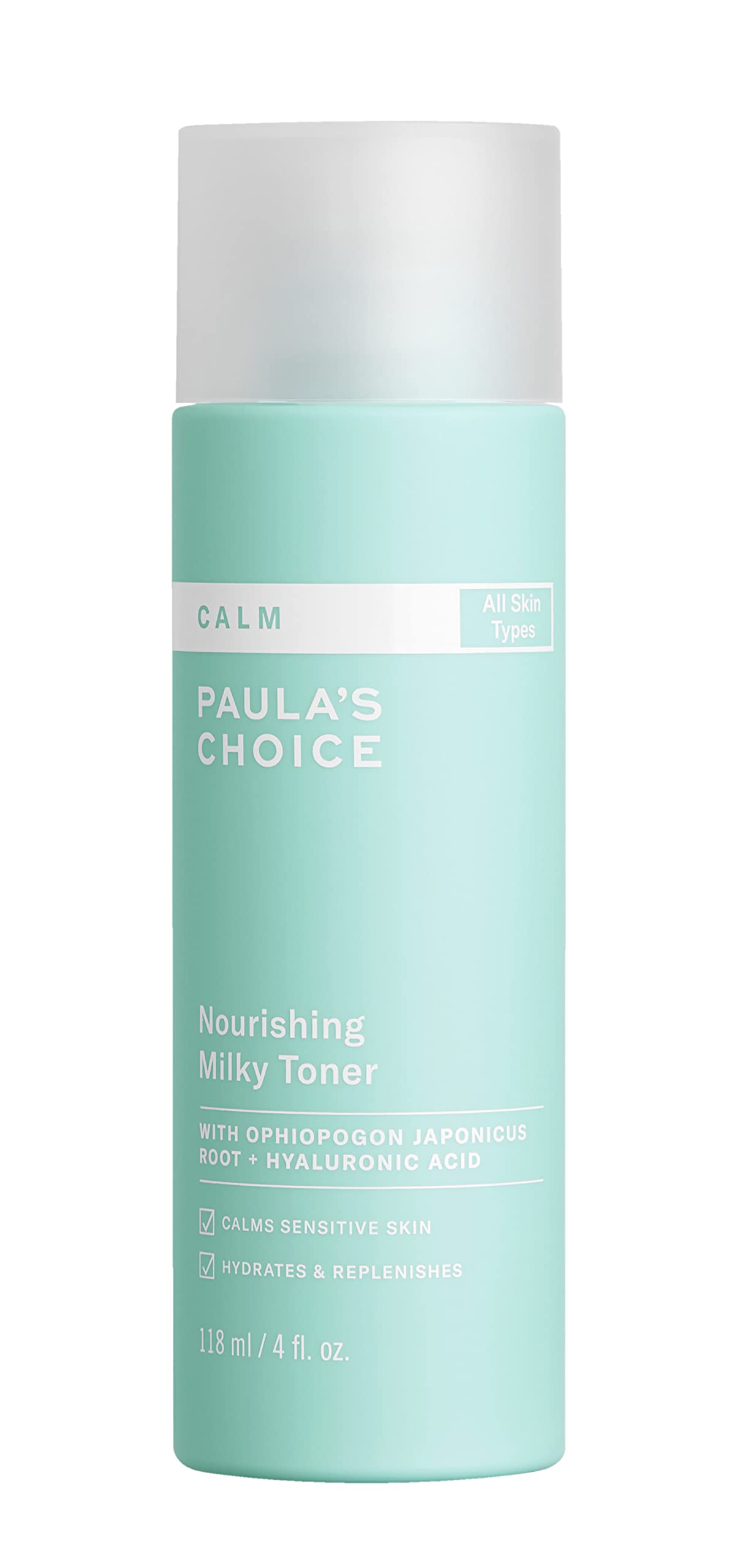 Paula?s Choice Calm Nourishing Milky Toner for Sensitive Skin, Calms + Soothes Redness, Suitable for Rosacea-Prone & Eczema-Pron
