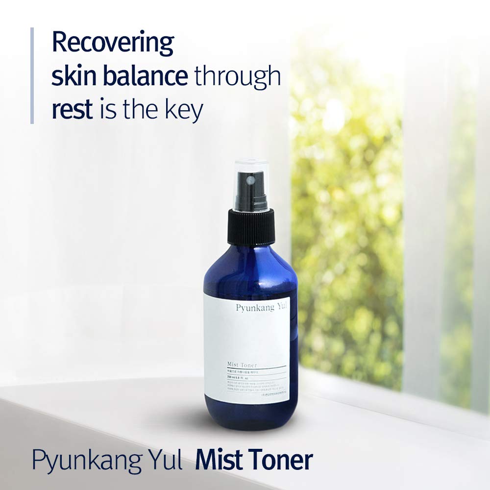 Pyunkang Yul Facial Mist Toner 3.4 Fl. Oz - Face Moisturizer Skin Care Korean Spray Toner For Oily And Combination Skin Types -