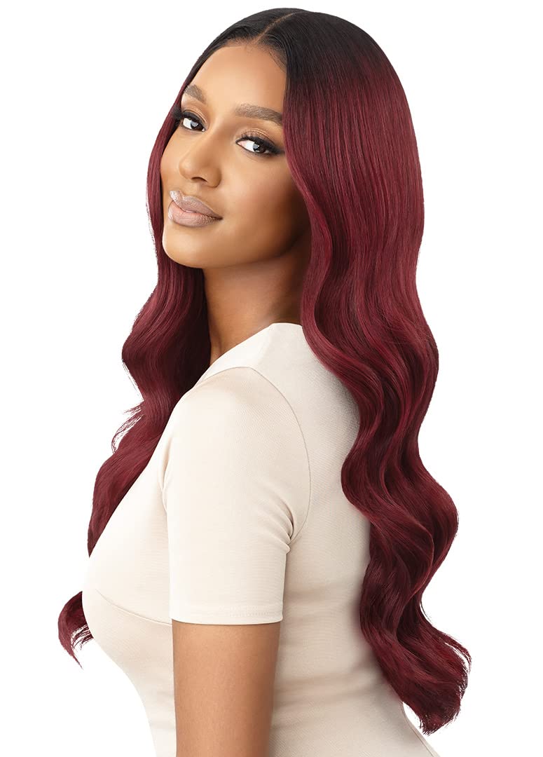 Outre - Lace Front Deluxe Wig - VERINA (OFF BLACK 1B)