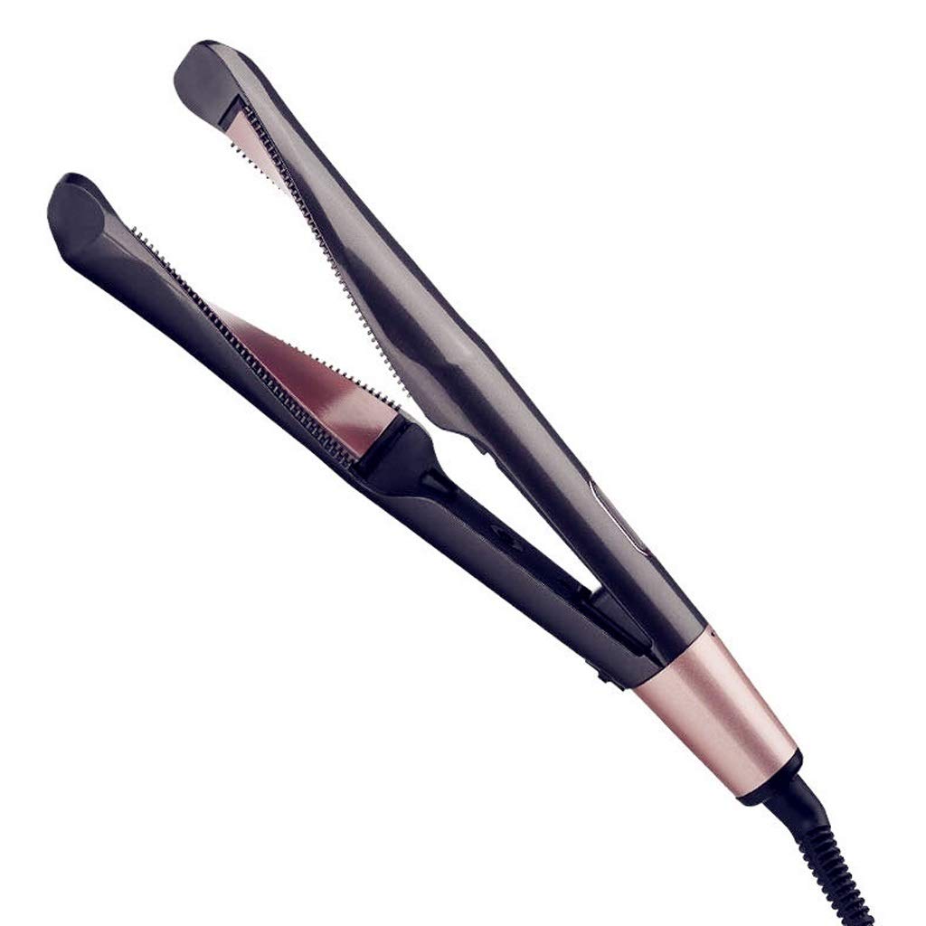 TEOYETTSF Professional Hair Straightener Curling Iron 2in1 Ceramic Twisted Flat Beauty Tools Adjustable Temp LCD Digital Display