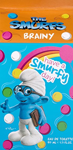 The Smurfs First American Brands The Brainy Eau De Toilette Spray for Kids, 1.7 Ounce