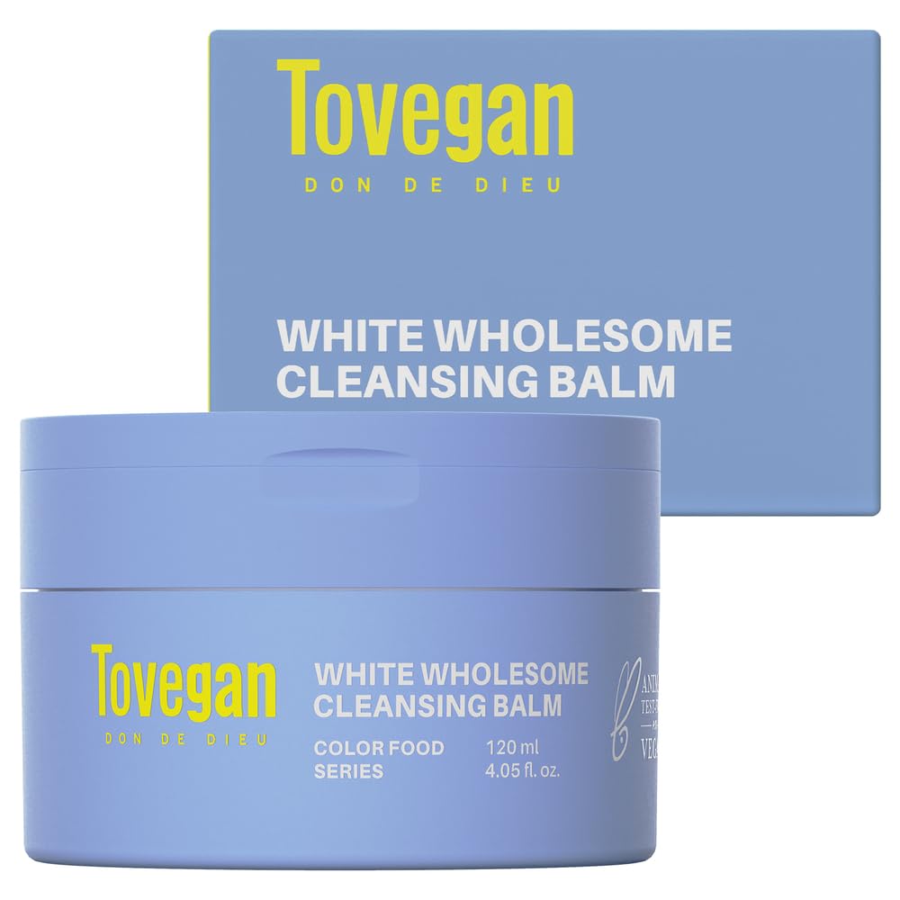 TOVEGAN COLOR FOOD SERIES White Wholesome Cleansing Balm 4.05 fl.oz