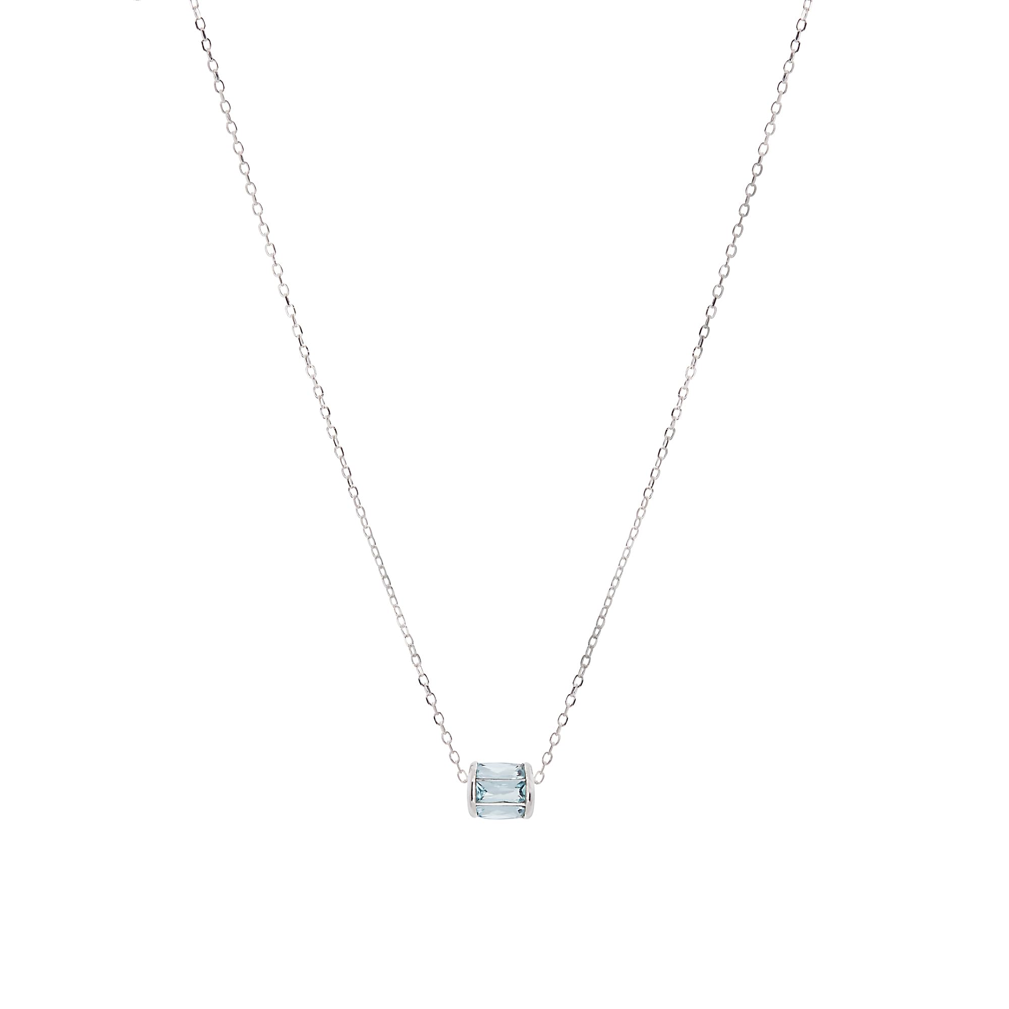Alex and Ani March Birthstone Precious Pendant Necklace