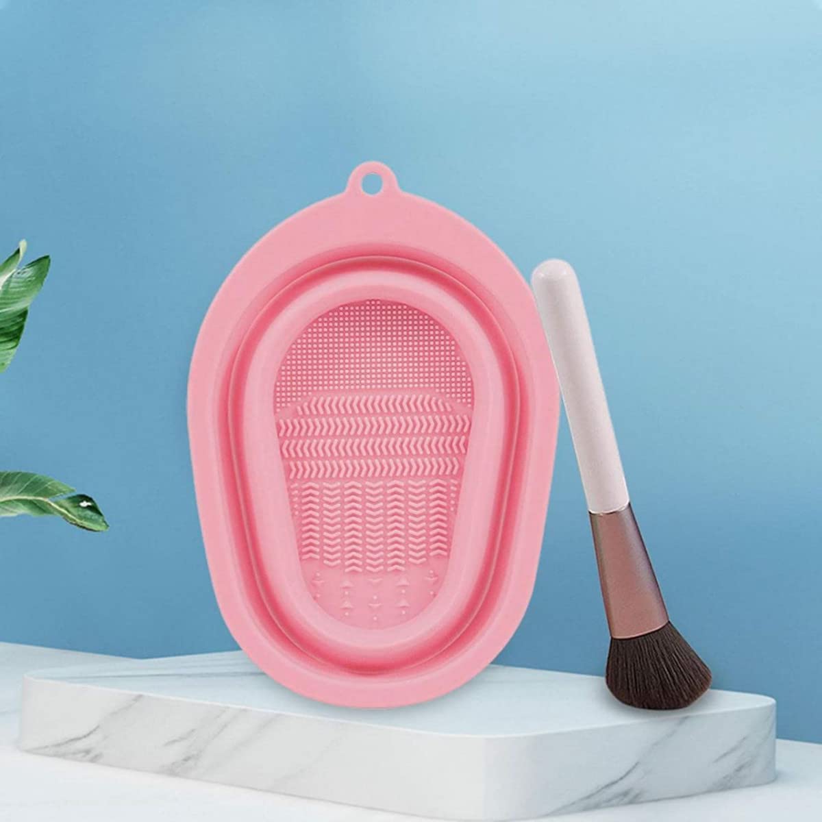 Wropzo Makeup Brush Cleaning Pad Makeup Brush Cleaner Cleaning Tool EcoFriendly Silicone Makeup Brush Cleaner