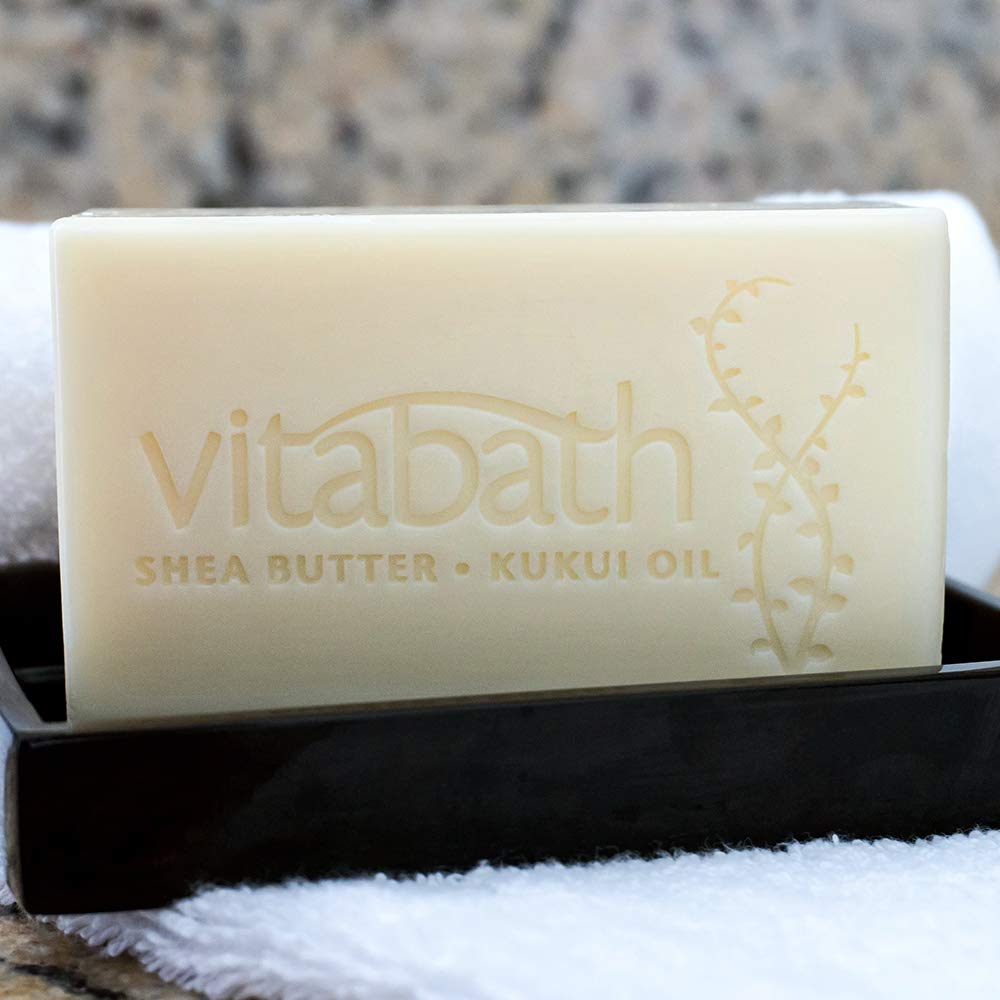 Vitabath Original Spring Green Moisturizing Gelee Bar Soap All Over Gentle Foaming Cleanser & Hydrating Solid Body Wash - Nouris