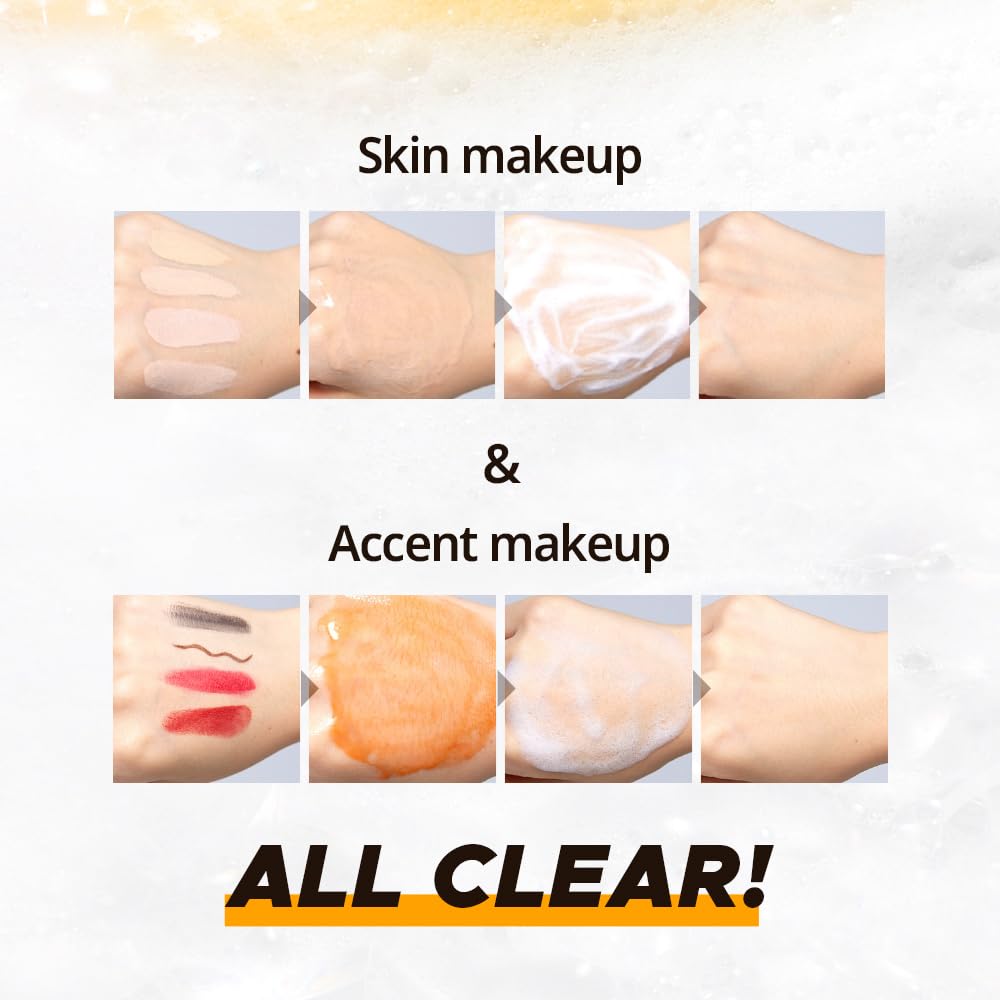 Primera (Prmr Oiltofoam Cleanser Korean Deep Cleansing Oil, Daily Makeup Remover, Blackheads, Dust And Dirt Removal, Pore Cleani