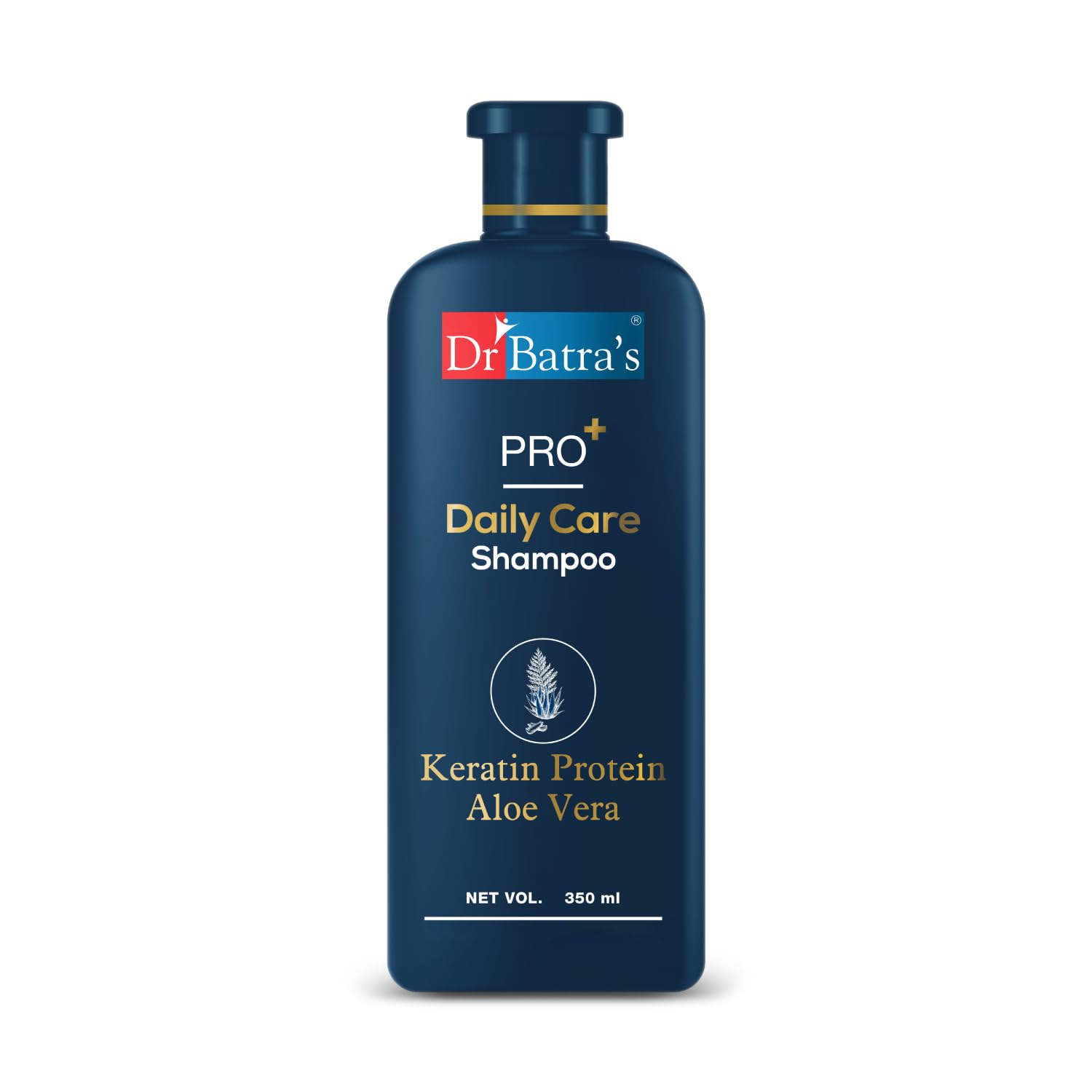 Dr BatraS Pro+ Daily Care Shampoo| With Aloevera & Keratin Protein|Mild Shampoo, Sulphate & Paraben Free|Daily Care Natural Pro