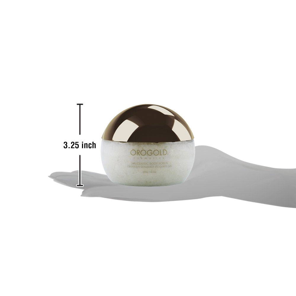 Orogold White Gold 24K Classic Body Scrub Exfoliator 275 g., 9.7 oz.