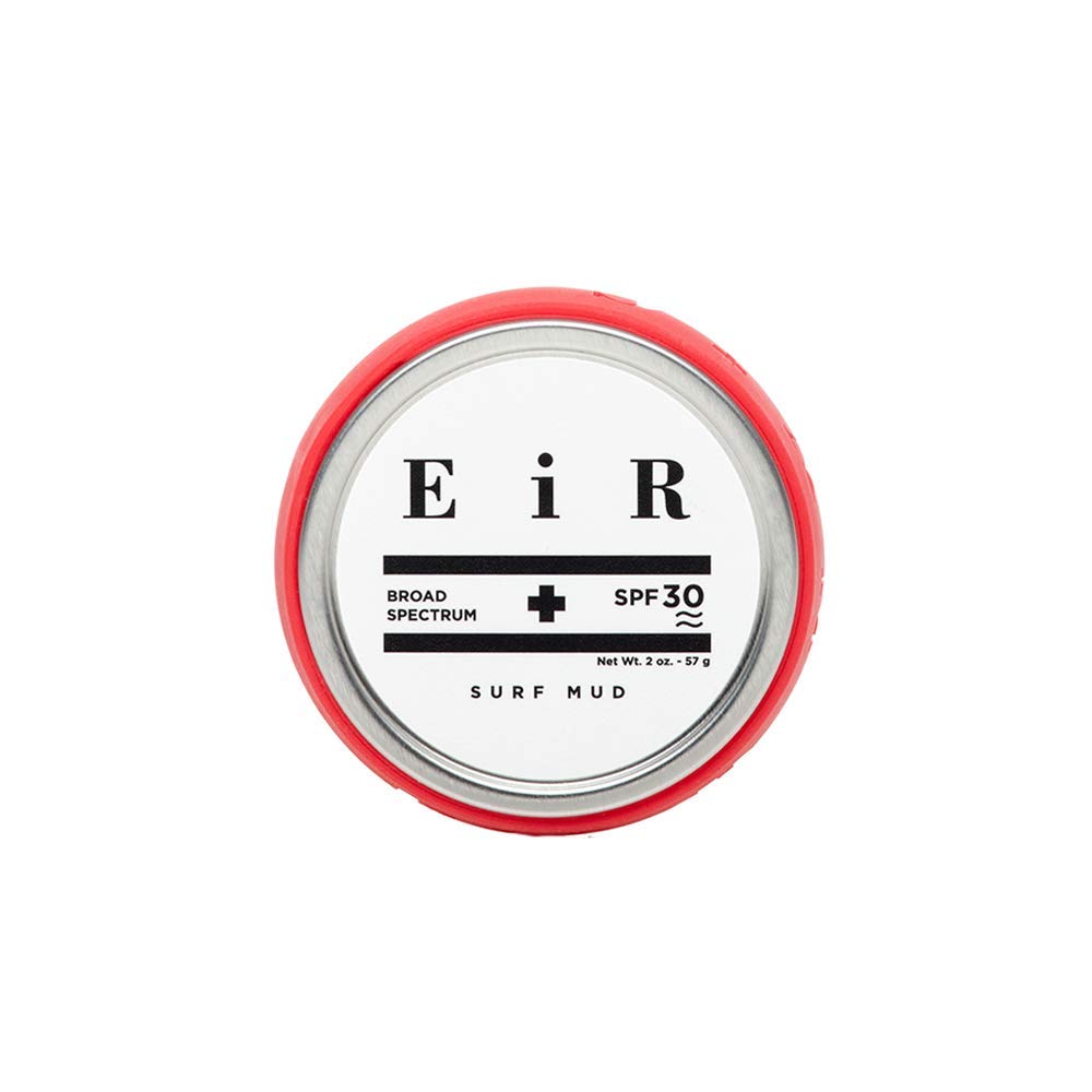 Eir Nyc Surf Mud Spf 30 | Natural Sunscreen For Face | Non-Nano Zinc Oxide | Non-Irritating Sun Screen | Water Resistant Surf Re