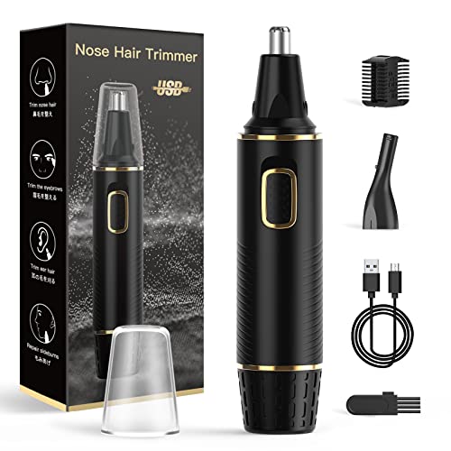 Xoomrscp Nose Hair Trimmer For Men, 2023 Painless Usb Rechargeable Nose Hair Trimmer, Ear And Nose Hair Trimmer For Men, Profess