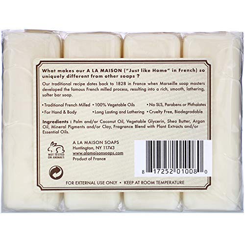 A La Maison Oat Milk 4 Bars Value Pack, Oat Milk, 14 Ounce