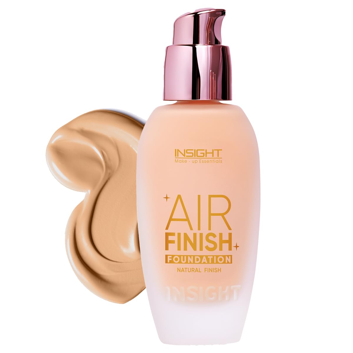 Insight Air Finish Foundation - Melted Biscotti| Airbrushed Matte Finish | Lightweight & Comfortable | Buildable Coverage For Ev