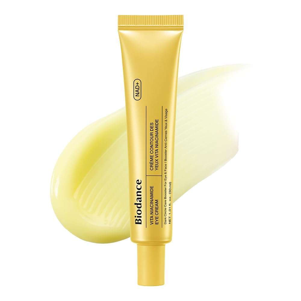 BIODANCE Vita Niacinamide Eye Cream, Under Eye Cream for Dark Circle and Dark Spots, Revitalizing, Brightening, Toneevening, Se