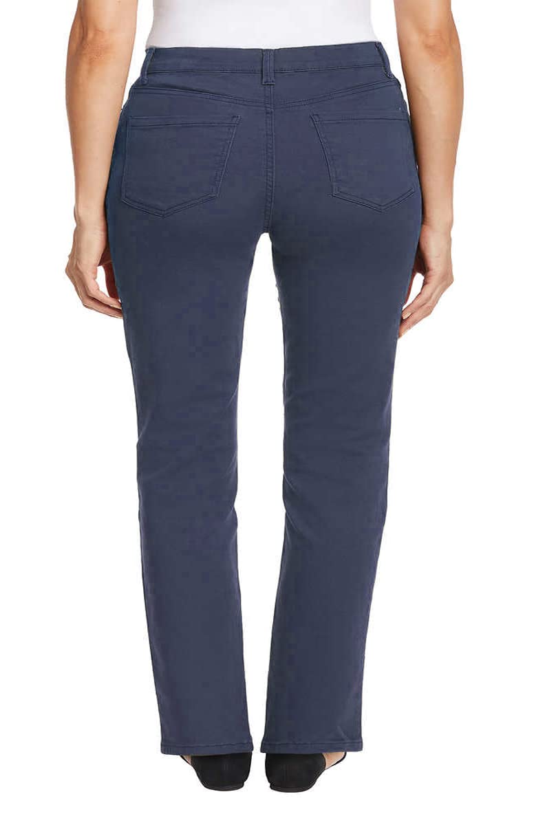 Gloria Vanderbilt Womens Classic Amanda High Rise Tapered Jean For Women - Port Blue 8
