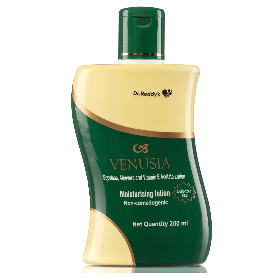 Dr. ReddyS Venusia Moisturizing Lotion With Aloe Vera, Vitamin E And Squalene, Everyday Use Lotion, For All Skin Types, Smooth A
