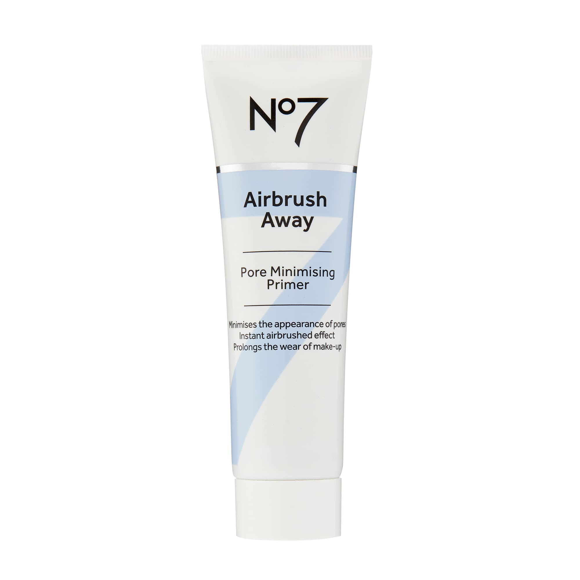 No7 Airbrush Away Pore Minimizing Facial Primer - Lightweight, Matte Primer & Pore Minimizer for Face - Makeup Primer for Oily S