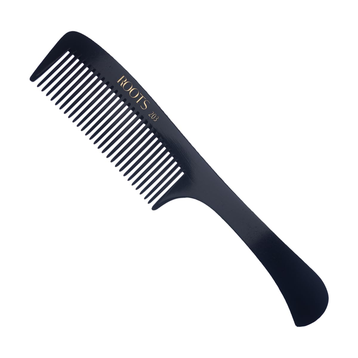 Roots  Professional Hair Cutting Fine Tooth Comb With Handle | Salon Grade  For Men & Women | Ideal For Sectioning & Colouring